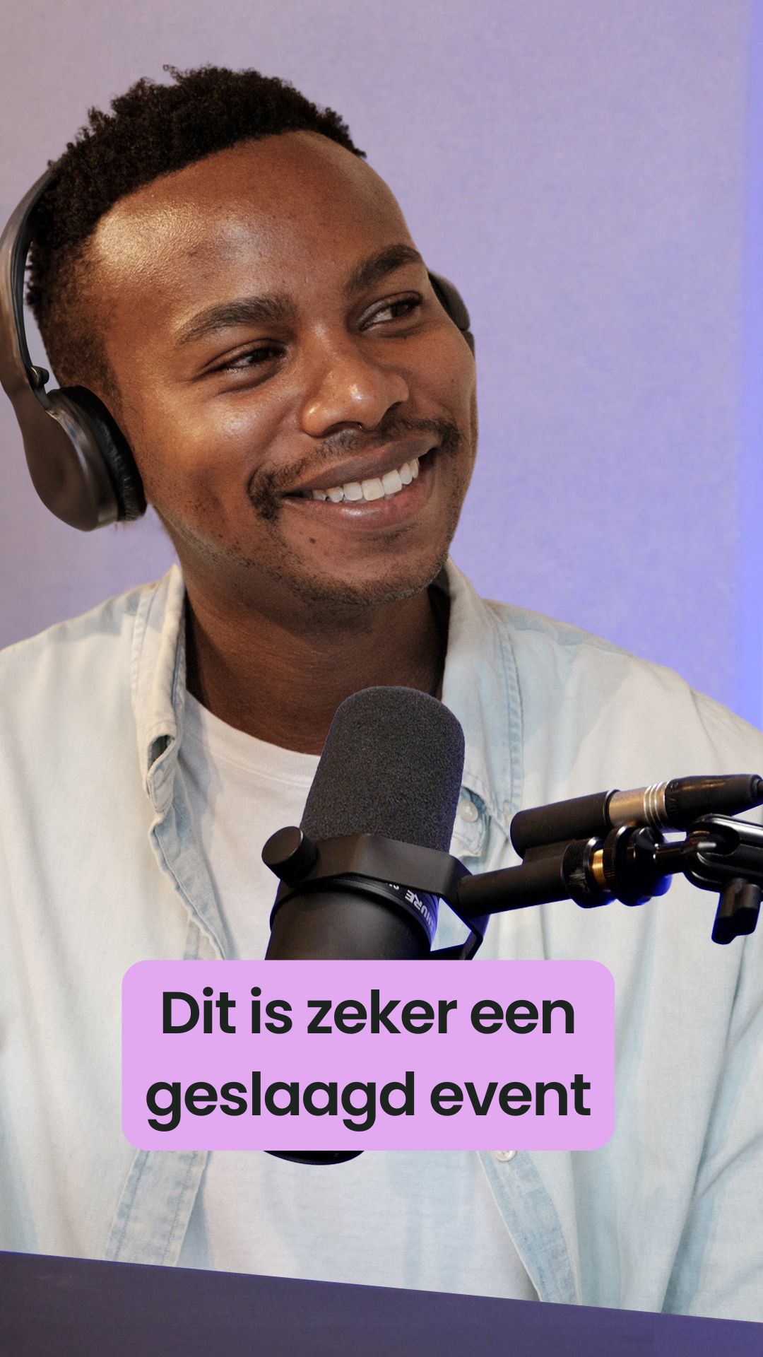 Fragment uit een podcastaflevering