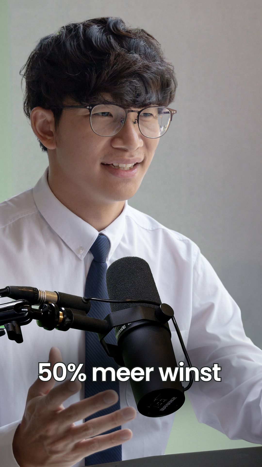 Fragment uit een podcastaflevering